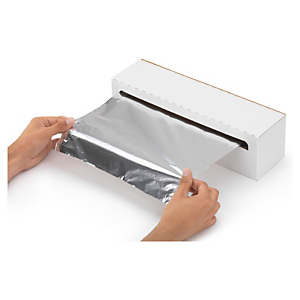 Papier aluminium en boîte distributrice Papier aluminium en boîte distributrice