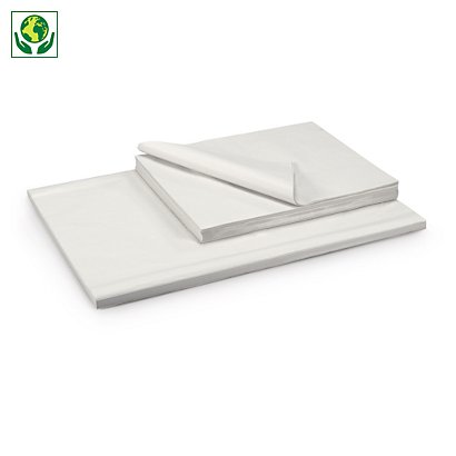 Papier blanc  65x50 cm - 1
