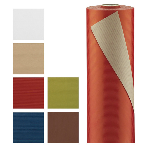 Papier cadeau kraft classique - 1