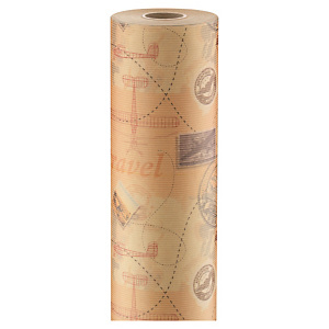 Papier cadeau kraft imprimé Papier cadeau kraft imprimé