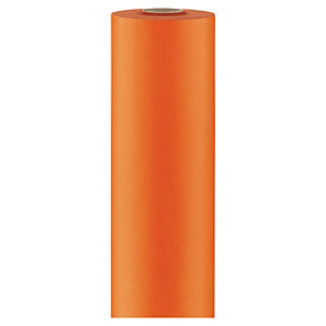 Papier cadeau kraft lumi?re orange 0,7 x 100 m