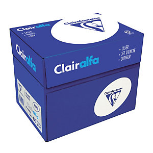 Papier Clairalfa Box 2500 feuilles A4 80g