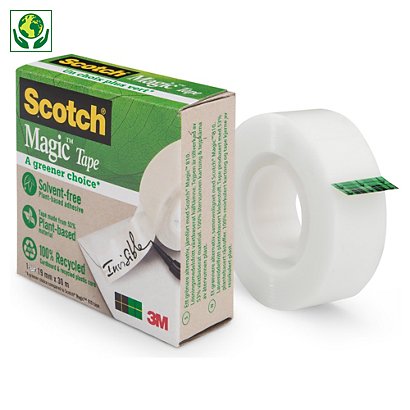 Papier collant invisible 100 % recyclé Scotch 3M Magic