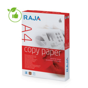 Papier économique blanc Raja Copy A4 80g, 5 ramettes de 500 feuilles