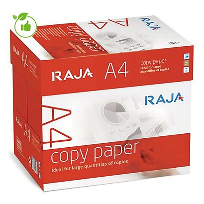 Papier économique blanc Raja Copy A4 80g, boite 2500 feuilles - Papier blanc