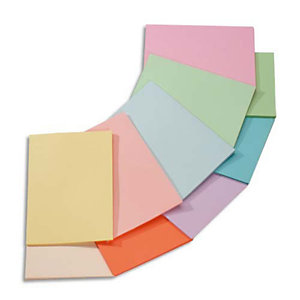 Papier couleur Trophée Clairefontaine assorti pastel A3 80g, ramette 500 feuilles