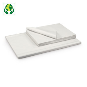 Papier d’emballage blanc en feuille 100 % recyclé Papier d’emballage blanc en feuille 100 % recyclé