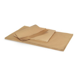 Papier d’emballage brun en feuille