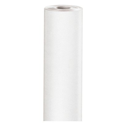 Papier kraft blanc en rouleau 100 m x 50 cm - 1