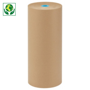Papier kraft recyclé Eco Qualité industrielle 90g/m² en rouleau RAJA Papier kraft recyclé Eco Qualité industrielle 90g/m² en rouleau RAJA