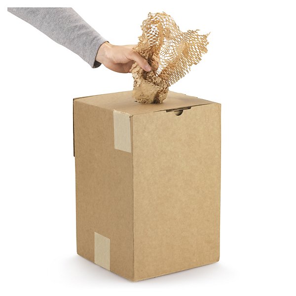 Papier pakowy o strukturze plastra miodu w jednorazowym dyspenserze - 3