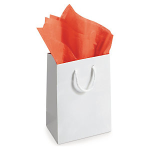 Papier de soie en rame orange 50x75 cm