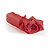 Papier de soie en rame rouge 50 x 75 cm - 1