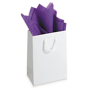 Papier de soie en rame violet 50x75 cm