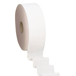 Papier toilette économique 2 épaisseurs, lot de 6 maxi bobines
