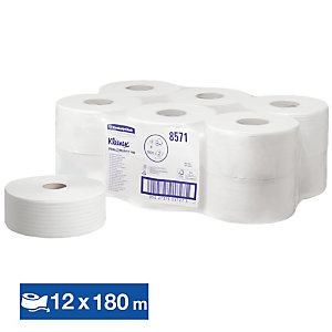Papier toilette Kleenex Jumbo, lot de 12 bobines