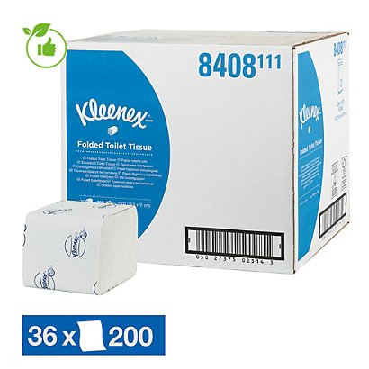 Papier toilette Kleenex Ultra 2 épaisseurs, lot de 36 paquets de 200 feuilles - 1