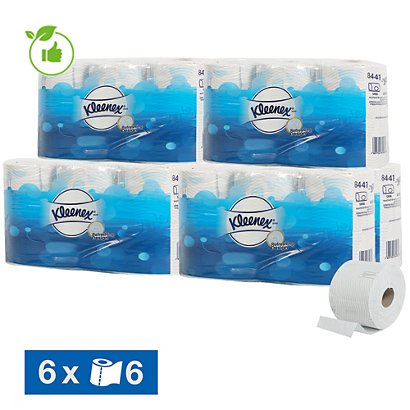 Papier toilette Kleenex XXL 2 épaisseurs, lot de 36 rouleaux - 1