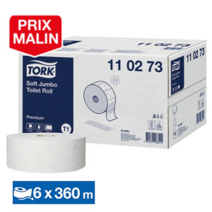 Papier toilette maxi jumbo Tork Premium, lot de 6