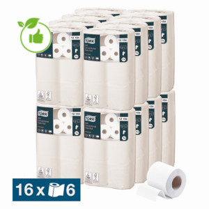 Papier toilette Tork Premium 200 2 épaisseurs, lot de 96 rouleaux Papier toilette Tork Premium 200 2 épaisseurs, lot de 96 rouleaux