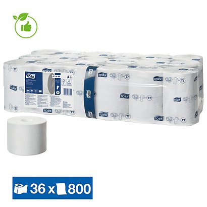 Papier toilette Tork Premium mid size XXL 2 ép., lot de 36 rouleaux - 1