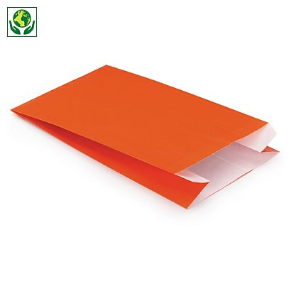 Papierbeutel orange - 1