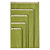 Papierové sáčky, olivovo zelené 180 x 60 x 330 mm - 1