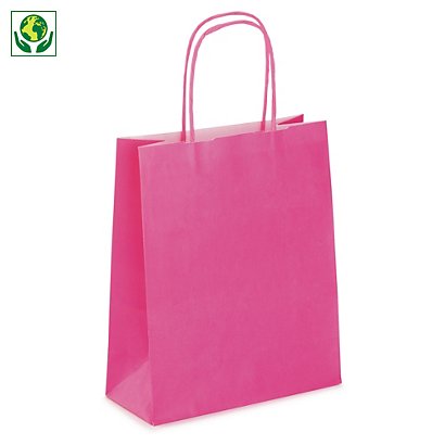 Papiertasche Mini pink - 1