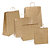 Papirposer med snoede håndtag, Brun 200 Stk. 450X480X160 Mm - 4