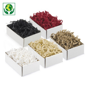 Pappersstrimlor i 5 olika färger av 3-skikts 80g/m² papper Pappersstrimlor i 5 olika färger av 3-skikts 80g/m² papper