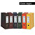 PARDO Box de 1 archivador de palanca, Folio, Lomo 70 mm, Capacidad 500 hojas, Cartón recubierto de PVC, Negro - 1