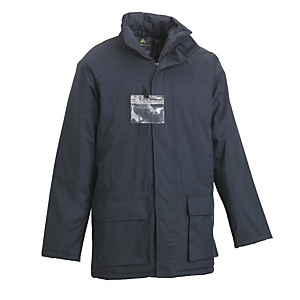 Parka longue bleue marine DELTAPLUS