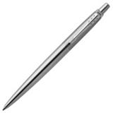 Parker Jotter, Bolígrafo retráctil de punta de bola, punta mediana, clásico cuerpo grabado de acero inoxidable, tinta azul, caja de regalo Parker Jotter, Bolígrafo retráctil de punta de bola, punta mediana, clásico cuerpo grabado de acero inoxidable, tinta azul, caja de regalo