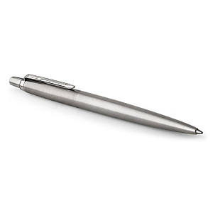 Parker Jotter Stainless Steel Penna a sfera, Punta media, Fusto Stainless Steel CT Parker Jotter Stainless Steel Penna a sfera, Punta media, Fusto Stainless Steel CT