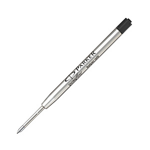 Parker QuinkFlow, Recambio para bolígrafo de punta de bola, punta mediana de 0,7 mm, tinta negra