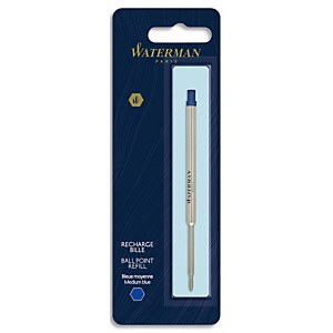 PARKER Recharge pour bille pointe moyenne QUINKFLOW encre Bleue. En blister. PARKER Recharge pour bille pointe moyenne QUINKFLOW encre Bleue. En blister.