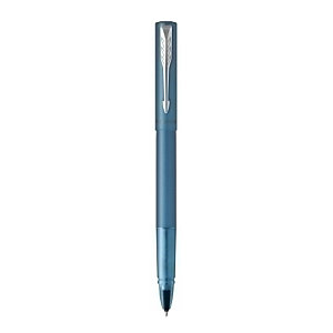 Parker Vector XL Bolígrafo roller, punta mediana, cuerpo azul, tinta azul