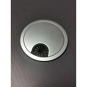 Passacavi tondo per foro Ø 8 cm, Alluminio Passacavi tondo per foro Ø 8 cm, Alluminio