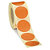 Pastille adhésive permanente fluo orange 50 mm - 1