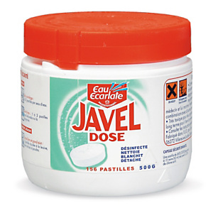 Pastille javel EAU ÉCARLATE Pastille javel EAU ÉCARLATE