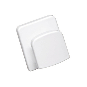 Patère plastique GILAC 1 tête blanche Patère plastique GILAC 1 tête blanche
