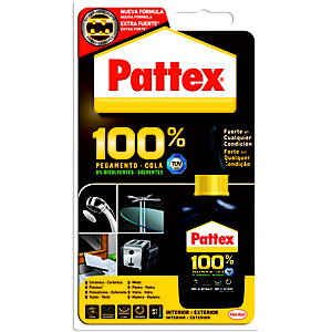 Pattex 100% Pegamento extrafuerte 50 gr Pattex 100% Pegamento extrafuerte 50 gr