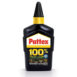 Pattex 100% Pegamento extrafuerte - bote de 100 gr. Pattex 100% Pegamento extrafuerte - bote de 100 gr.