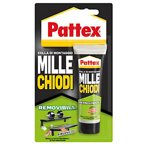 PATTEX Adesivo Pattex  MilleChiodi Removibile - 100 gr - Pattex