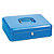 PAVO Caissette à monnaie  30 cm 5 compartiments coloris bleu - 1