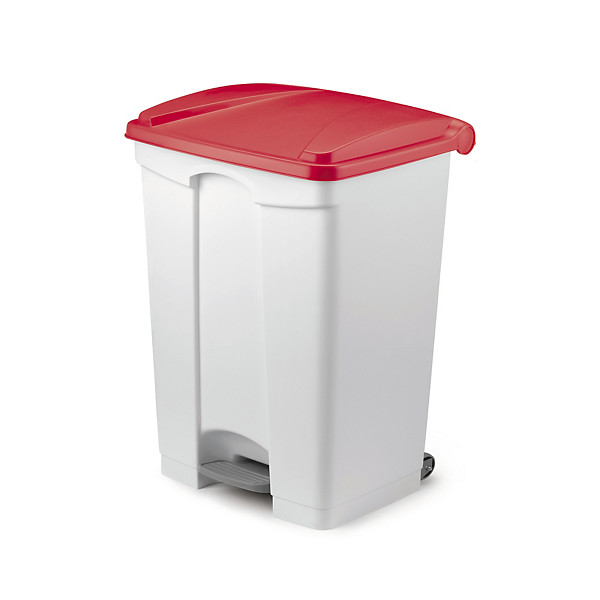 Pedaalvuilnisemmer groot volume 45l rood - 1