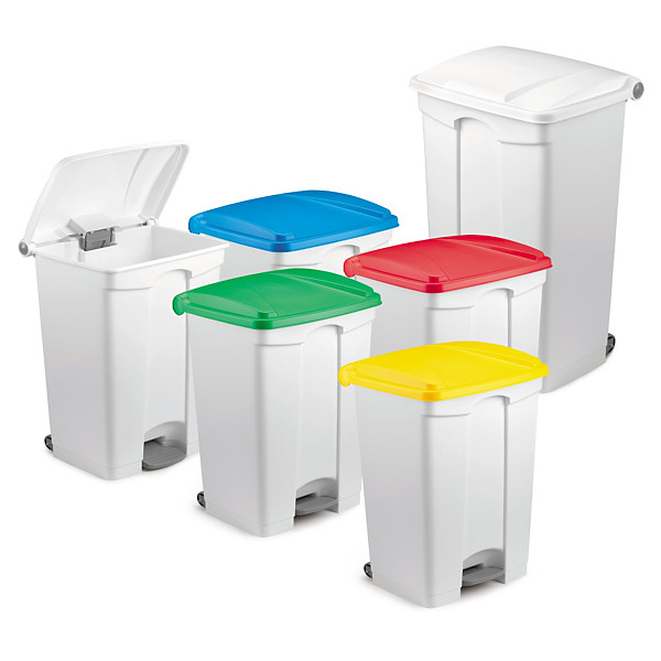 Pedaalvuilnisemmer groot volume 90l groen - 1