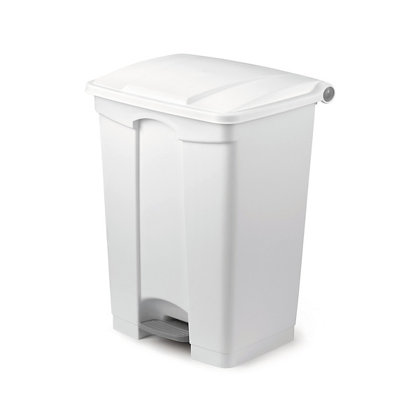 Pedaalvuilnisemmer groot volume 90l wit - 1