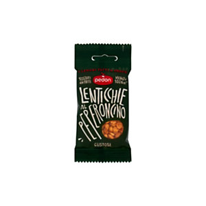 PEDON Snack Lenticchie al peperoncino, 20 g