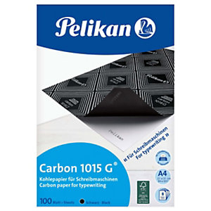 PELIKAN Carta carbone Type carbon 1015G, Formato A4, Nero (confezione 100 pezzi)